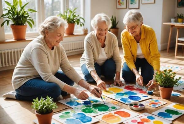 art therapy enhances senior well being