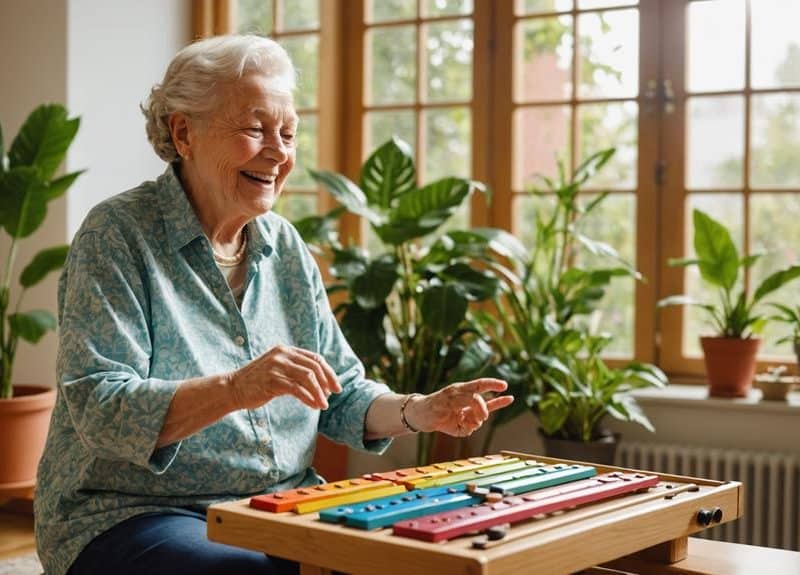 enhancing elderly well being through music