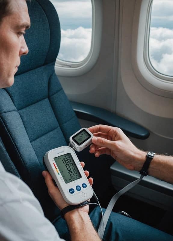 flying and high blood pressure