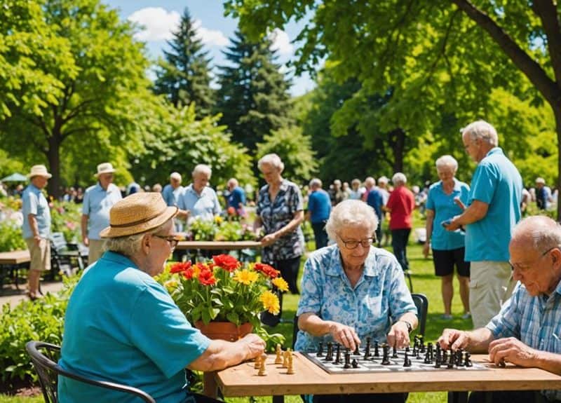 local social groups over 50