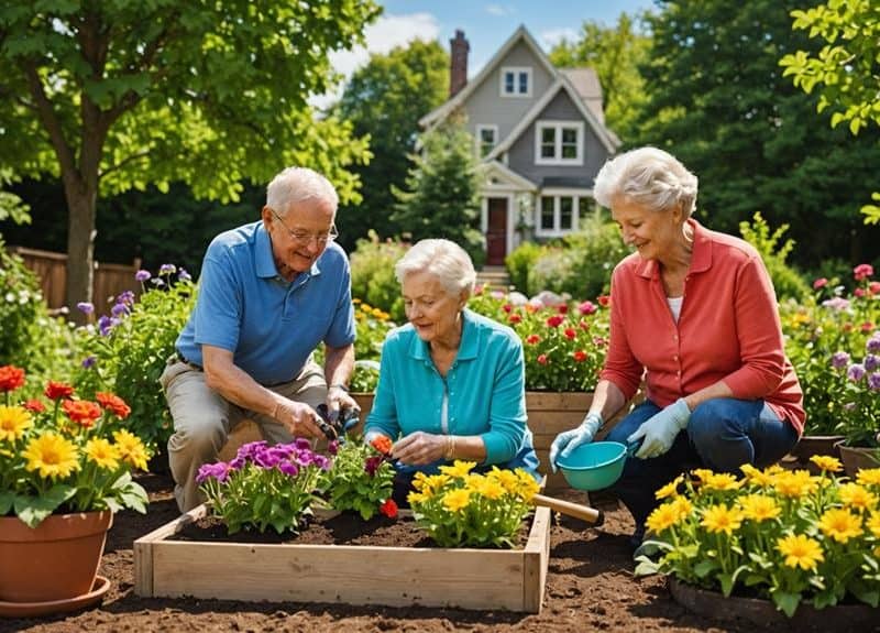 senior friendly gardening activities