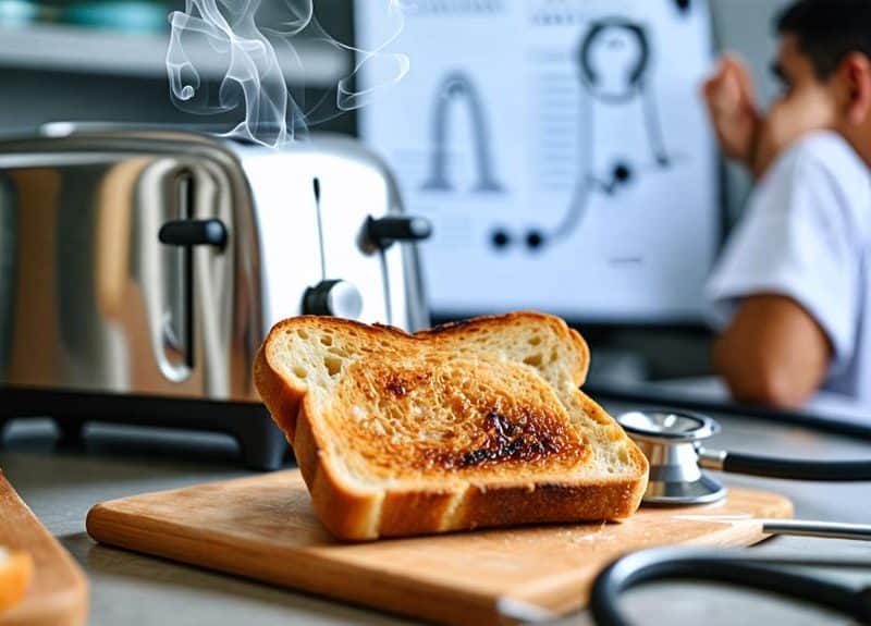 smelling toast stroke symptom